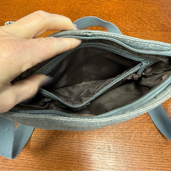 Thirty one Gray Crossbody Bag with Yellow Initial - Picture 4 of 6